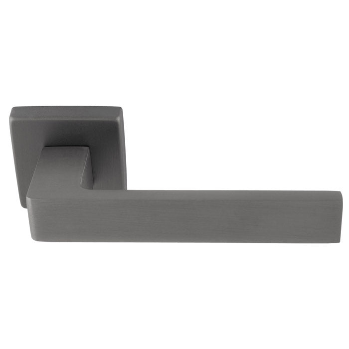 TECHNA LEVER ON CONCEALED FIX SQUARE ROSE ANT (ANTHRACITE) - Anthracite - PAIR
