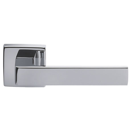 TECHNA LEVER ON CONCEALED FIX SQUARE ROSE CRO (POLISHED CHROME) - POLISHED CHROME - PAIR