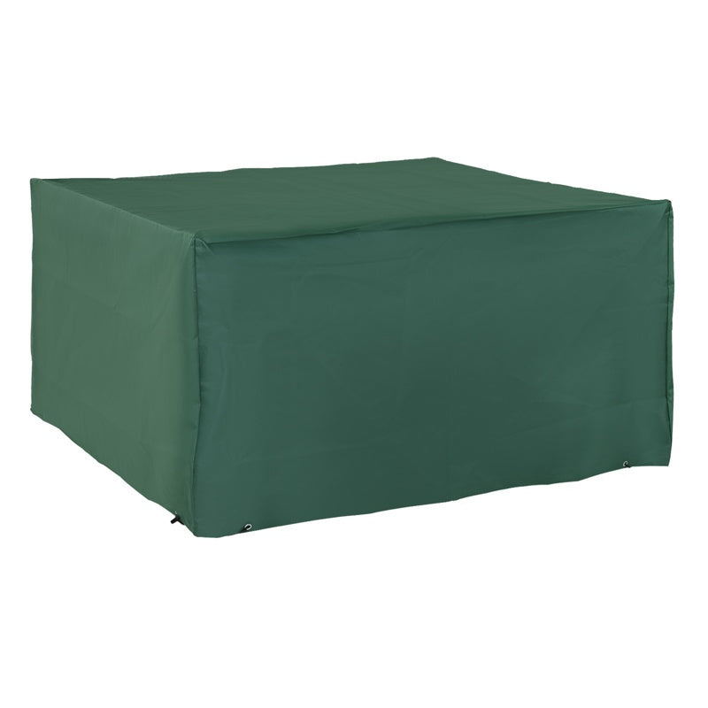 Outsunny 600D Oxford Patio Set Cover Outdoor Garden Rattan Furniture Protection Cover Protector Waterproof Anti-UV, Green, 135 x 135 x 75cm