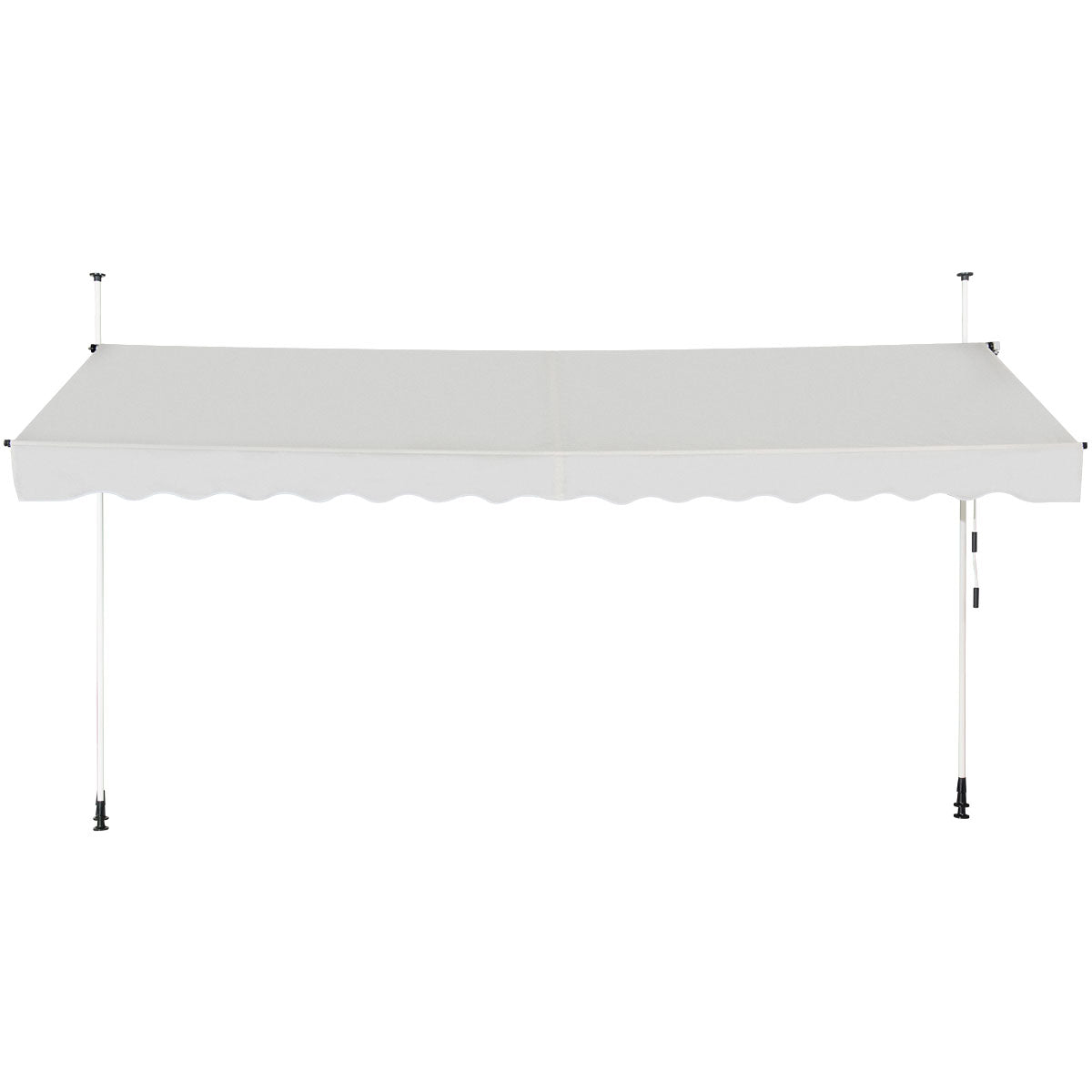 Telescopic strut balcony awning 395x120cm