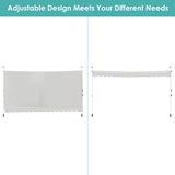 Telescopic strut balcony awning 395x120cm