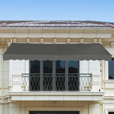 Telescopic strut balcony awning 395x120cm