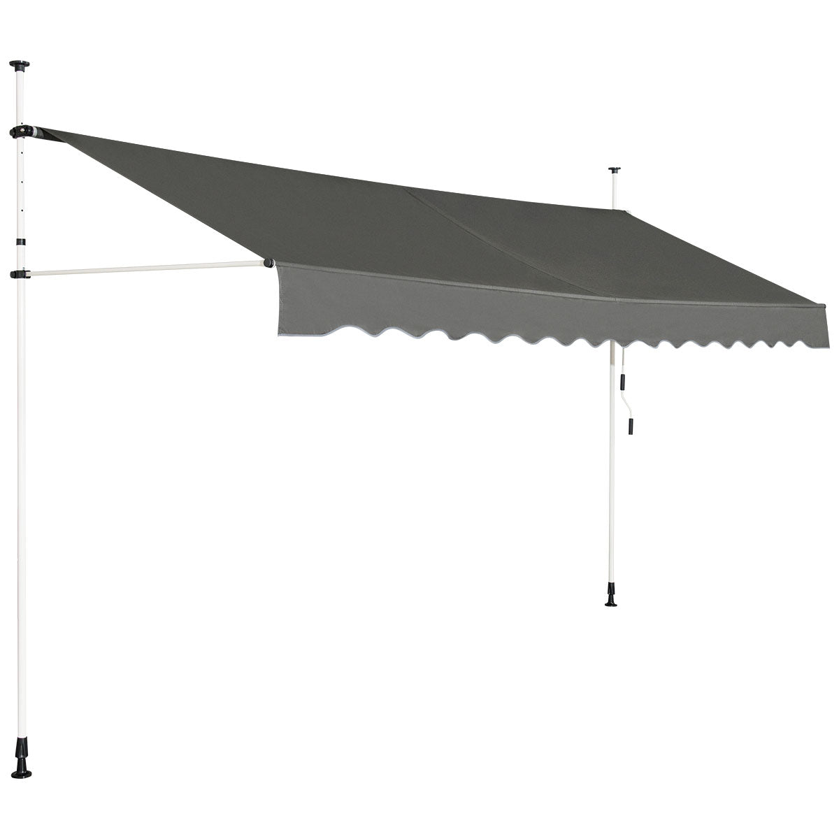 Telescopic strut balcony awning 395x120cm