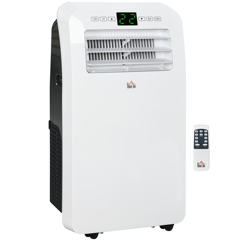 HOMCOM 12,000 BTU Three Mode Portable Air Conditioner - White