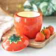 Strawberry Shaped Candle Jar