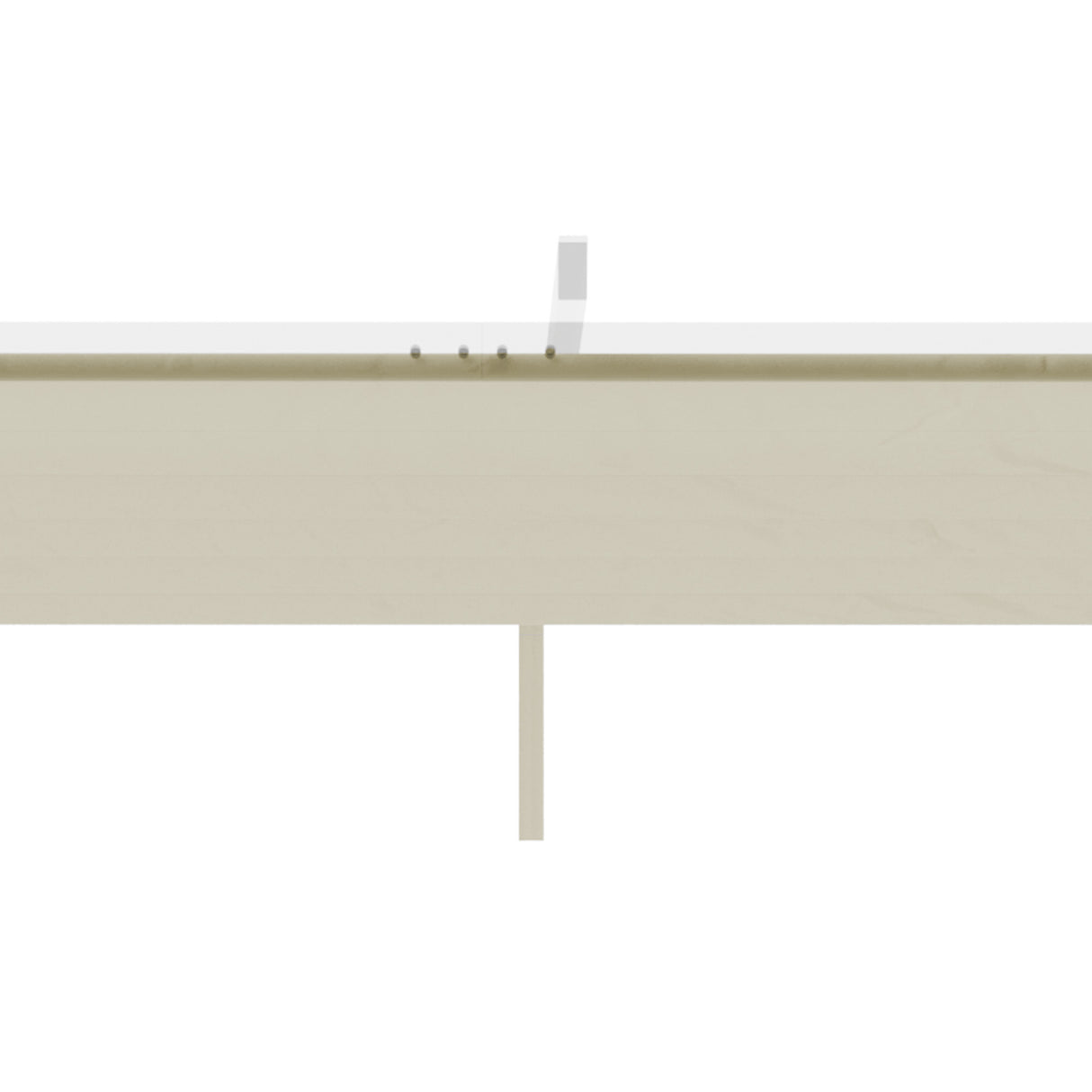 Outsunny Retractable Pergola Cover, 2.55 x 2.5 m Replacement Canopy Fabric for 3 x 3 m Frame, Roof Top Only, Cream White