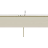 Outsunny Retractable Pergola Cover, 2.55 x 2.5 m Replacement Canopy Fabric for 3 x 3 m Frame, Roof Top Only, Cream White