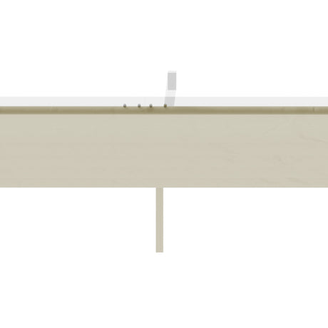 Outsunny Retractable Pergola Cover, 2.55 x 2.5 m Replacement Canopy Fabric for 3 x 3 m Frame, Roof Top Only, Cream White