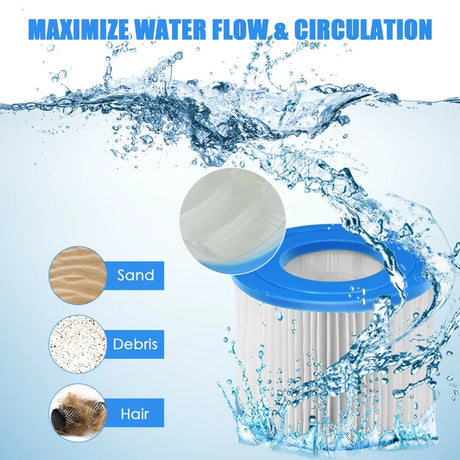 Hot Tub Filter Cartridges for Inflatable Pool Use
