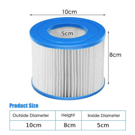 Hot Tub Filter Cartridges for Inflatable Pool Use