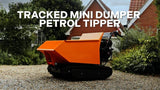 Tracked Mini Dumper Petrol Tipper