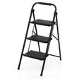 3 Step Ladder with Wide Anti-Slip Pedal for Household/Office/Garden