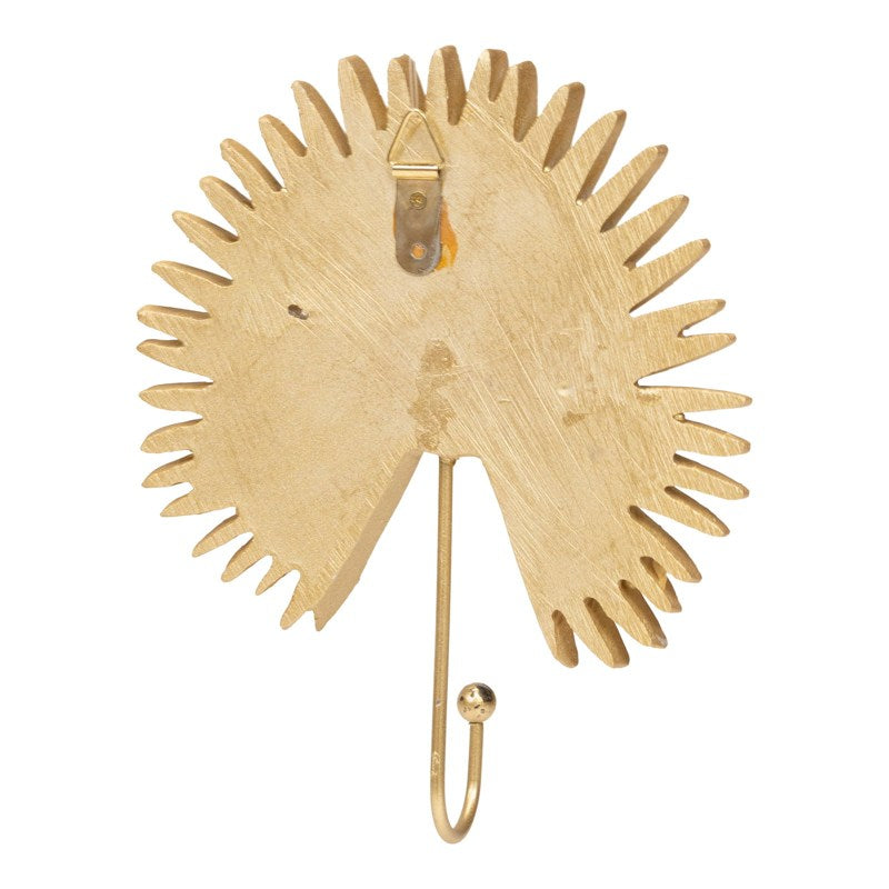 Gold Fan Wall Hook 19cm