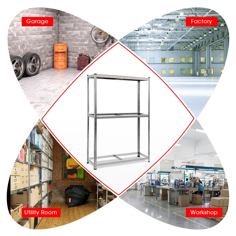 Metal rack rack for 8 tires up to 795 kg