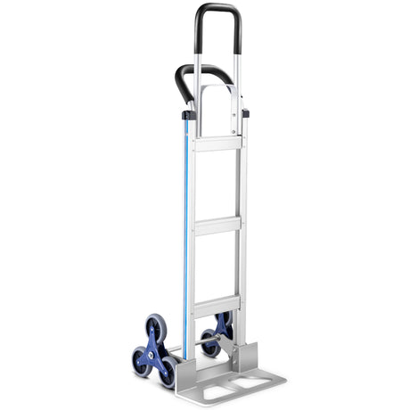 2-in-1 550 Lbs Capacity Convertible Hand Truck and Dolly with 6 Wheels
