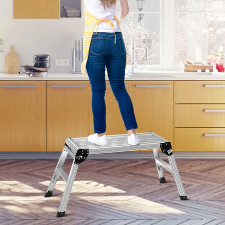 Aluminium Folding Hop Up Work Platform with Safety Locks