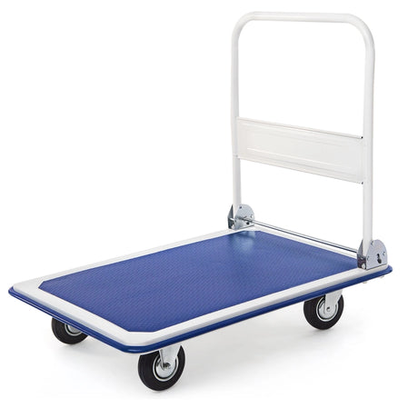 Folding Platform Truck with Swivel Wheels for Loading/Storage