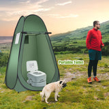 Beach shower tent, changing tent, toilet tent, side tent, large tent, cabin, fold-green