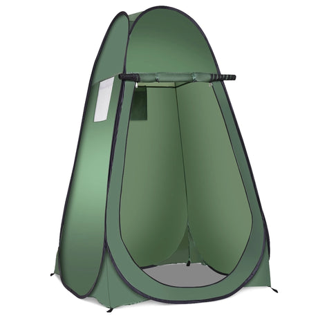 Beach shower tent, changing tent, toilet tent, side tent, large tent, cabin, fold-green