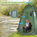 Beach shower tent, changing tent, toilet tent, side tent, large tent, cabin, fold-green