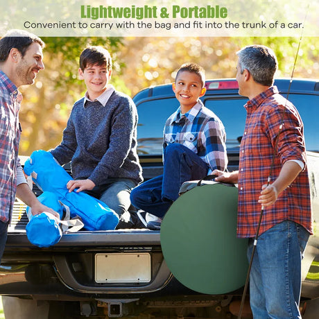Beach shower tent, changing tent, toilet tent, side tent, large tent, cabin, fold-green