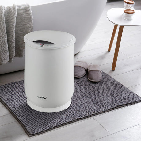 Towel Warmer Bucket Portable Spa Hot Towel Heater-Grey