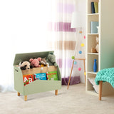 Kids Toy Box with Safety Hinge for Playroom