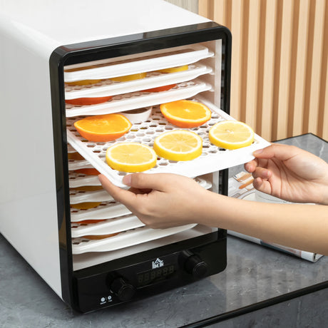 HOMCOM 11-Tray Food Dehydrator, 40-70 Temperature and Timer