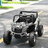 12V Electric Car With Music Remote Control and 2 Seats for Kids-Camouflage