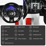 12V Volkswagen Beetle Electric Kids Ride On Car with Remote Control-White