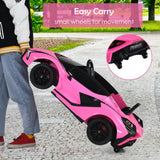 12V Kids Electric Ride on Car with Remote Control-Pink