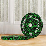 SPORTNOW Olympic Weight Plates with 5cm Holes, for Weight Lifting, 2 x 10kg