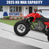 Trailer Ramp Universal Vehicle Loading Ramp with Extension Plate