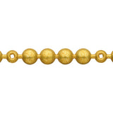 Moroccan Gold Traditional ‘Low Domed’ Upholstery Nail Strip - 9.5mm (100 1/3) - 250 metres and 6,000 nails