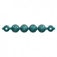 Emerald Traditional ‘Low Domed’ Upholstery Nail Strip - 9.5mm (100 1/3) - 1 metre and 24 nails