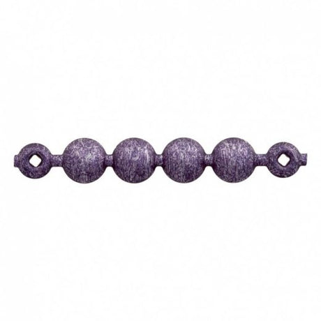 Amethyst Traditional ‘Low Domed’ Upholstery Nail Strip - 9.5mm (100 1/3) - 1 metre and 24 nails