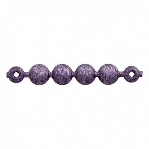 Amethyst Traditional ‘Low Domed’ Upholstery Nail Strip - 9.5mm (100 1/3) - 1 metre and 24 nails