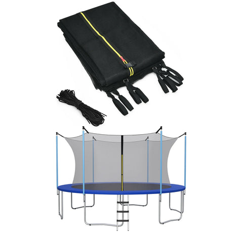 12Ft Replacement Weather-Resistant Trampoline Safety Enclosure Net