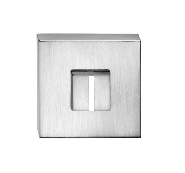 Tupai Rapido Curva/QuadraLine WC Turn and Release *for use with ADBCE* on Square Rose - Satin Chrome - Each