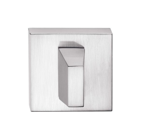 Tupai Rapido Curva/QuadraLine WC Turn and Release *for use with ADBCE* on Square Rose - Satin Chrome - Each