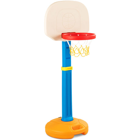 Height-Adjustable Toddler Basketball Stand with Kid-Friendly HDPE
