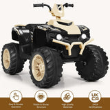 12v Electric Kids Ride On ATV / Quad Bike-Yellow