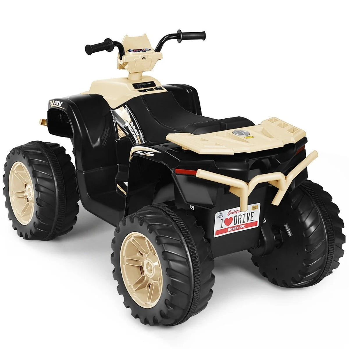 12v Electric Kids Ride On ATV / Quad Bike-Yellow