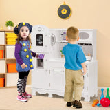 Kitchen Pretend Play Cookware Set Toys for Kids with Water Dispenser