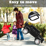 12V Electric Kids Ride On Car with 2 Motors and Remote Control-Black