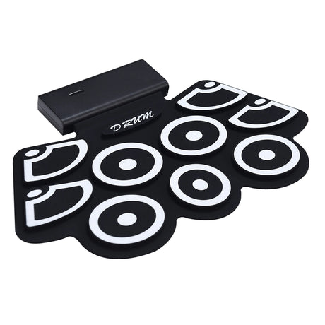Roll-Up Electronic Drum With Lithium Battery and Bluetooth