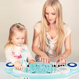 Multifunctional 37 Electric Keyboard Piano with Microphone-Blue