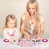 Multifunctional 37 Electric Keyboard Piano with Microphone-Pink