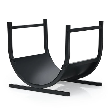 17 Inch U-Shaped Firewood Rack Steel