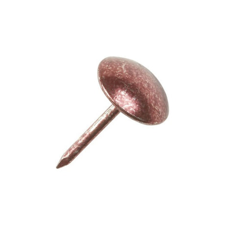 Topaz Finish Low Domed Upholstery Nails - 9.5mm - (100 1/3 nail) - 13mm - Pack 50